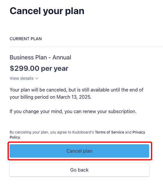 Can I Cancel My Business, Pro or Enterprise Plan at Any Time? – Kudoboard